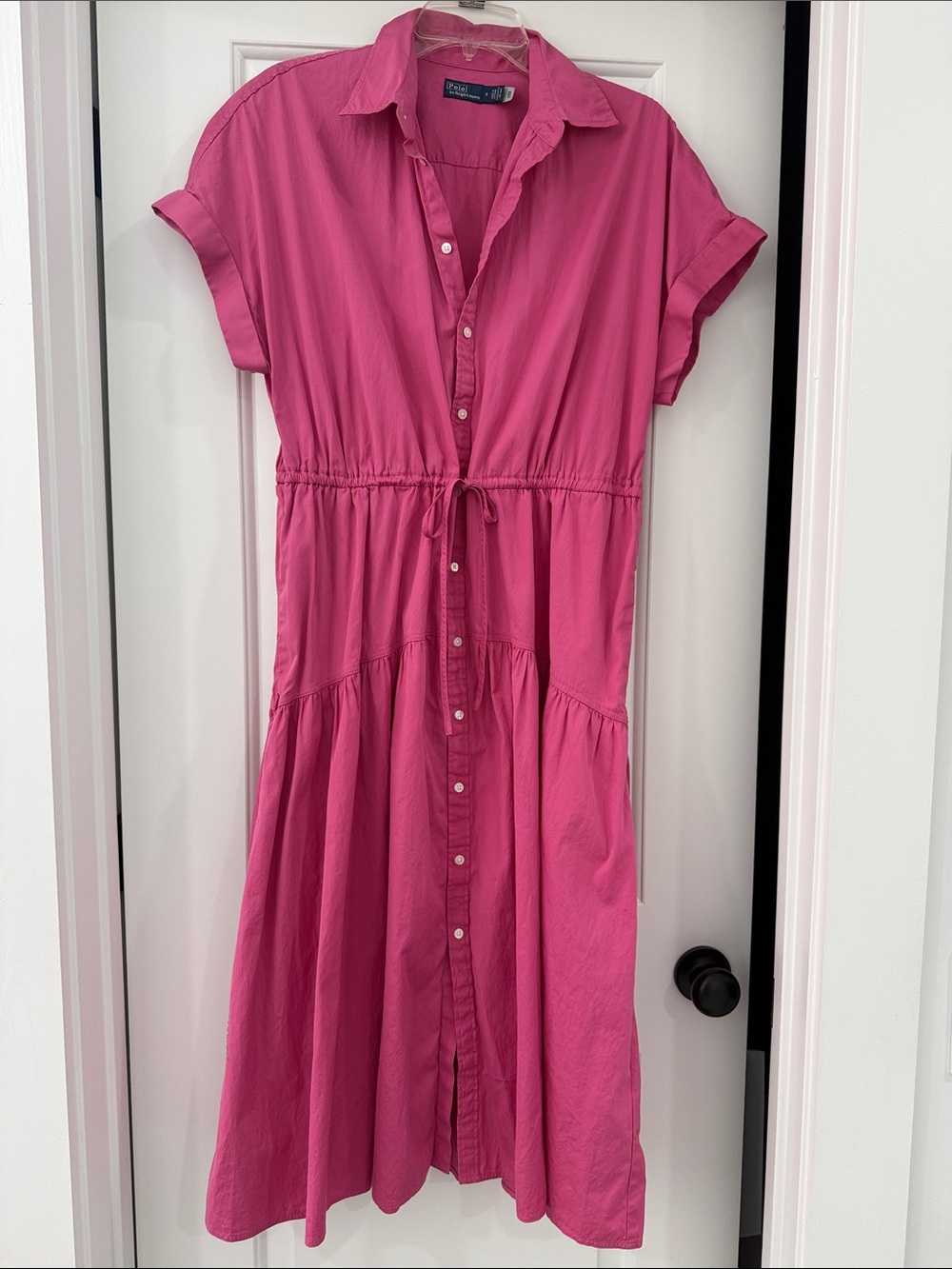 Polo by Ralph Lauren Bright Pink Button-Up Shirt